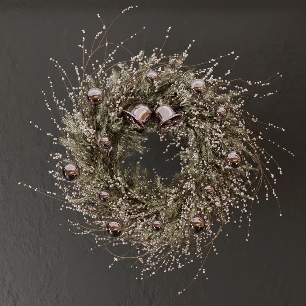 Sj-Wreath Light Leaf