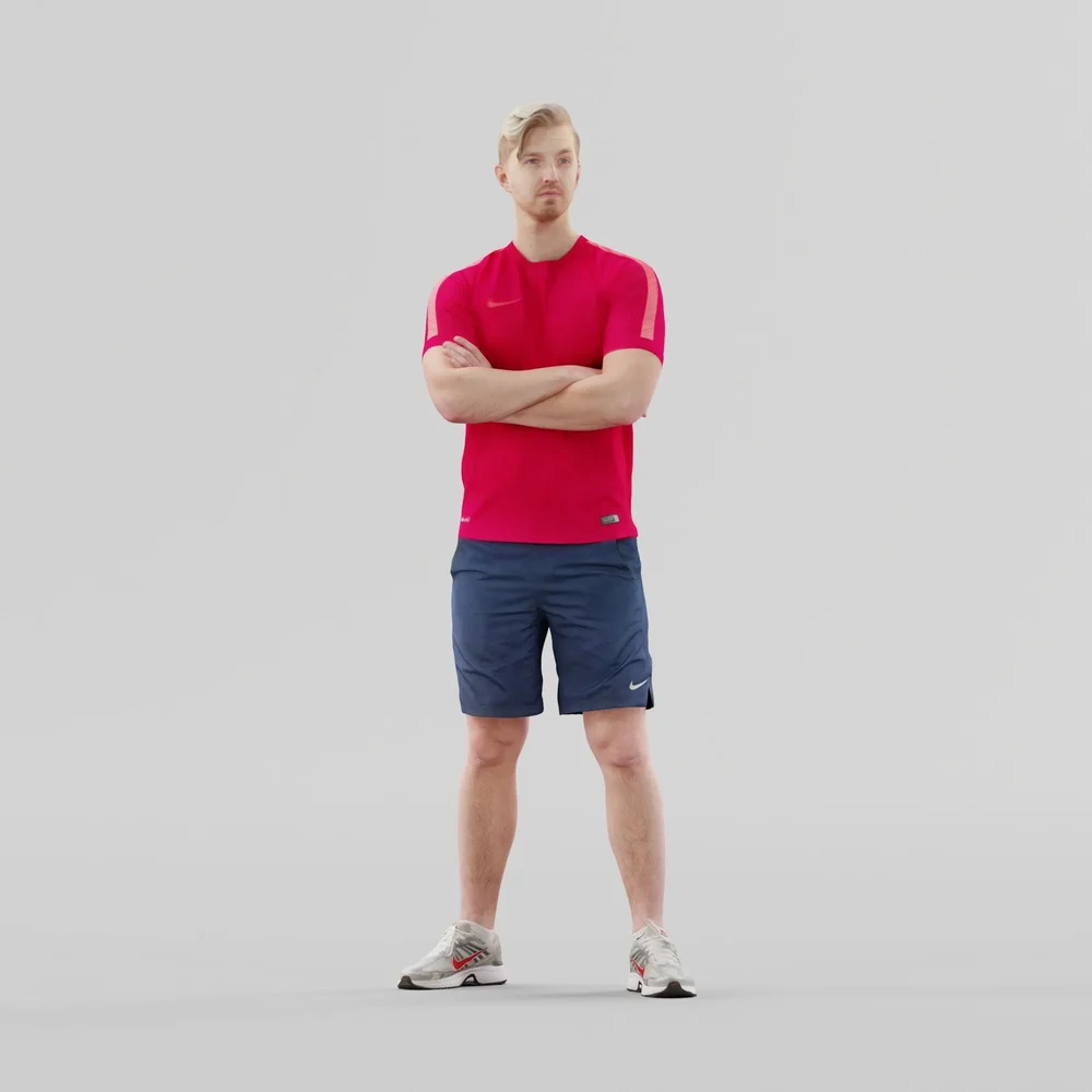 Guy In Sportswear