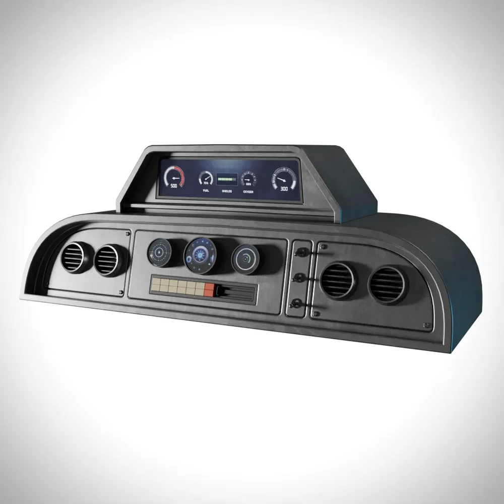 Sci-Fi Spaceship Dashboarda