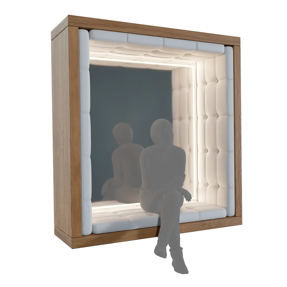 Wall Pouf