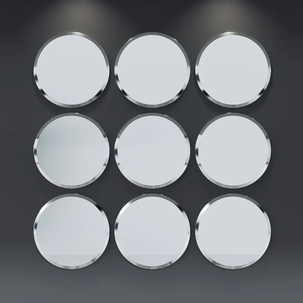 Modern Composite Mirror (9 Pieces)