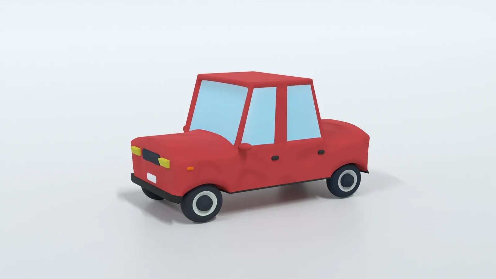 Cartoon Clay Car Toy