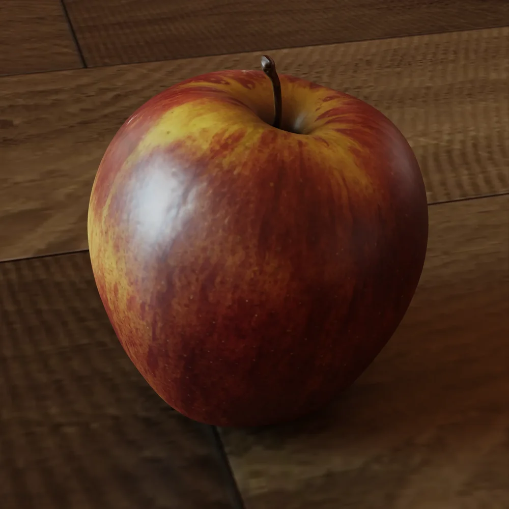 Apple 3d Photo Scan (Game Ready)