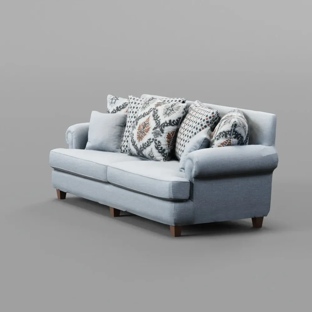 3 Seater Pillowback Sofa