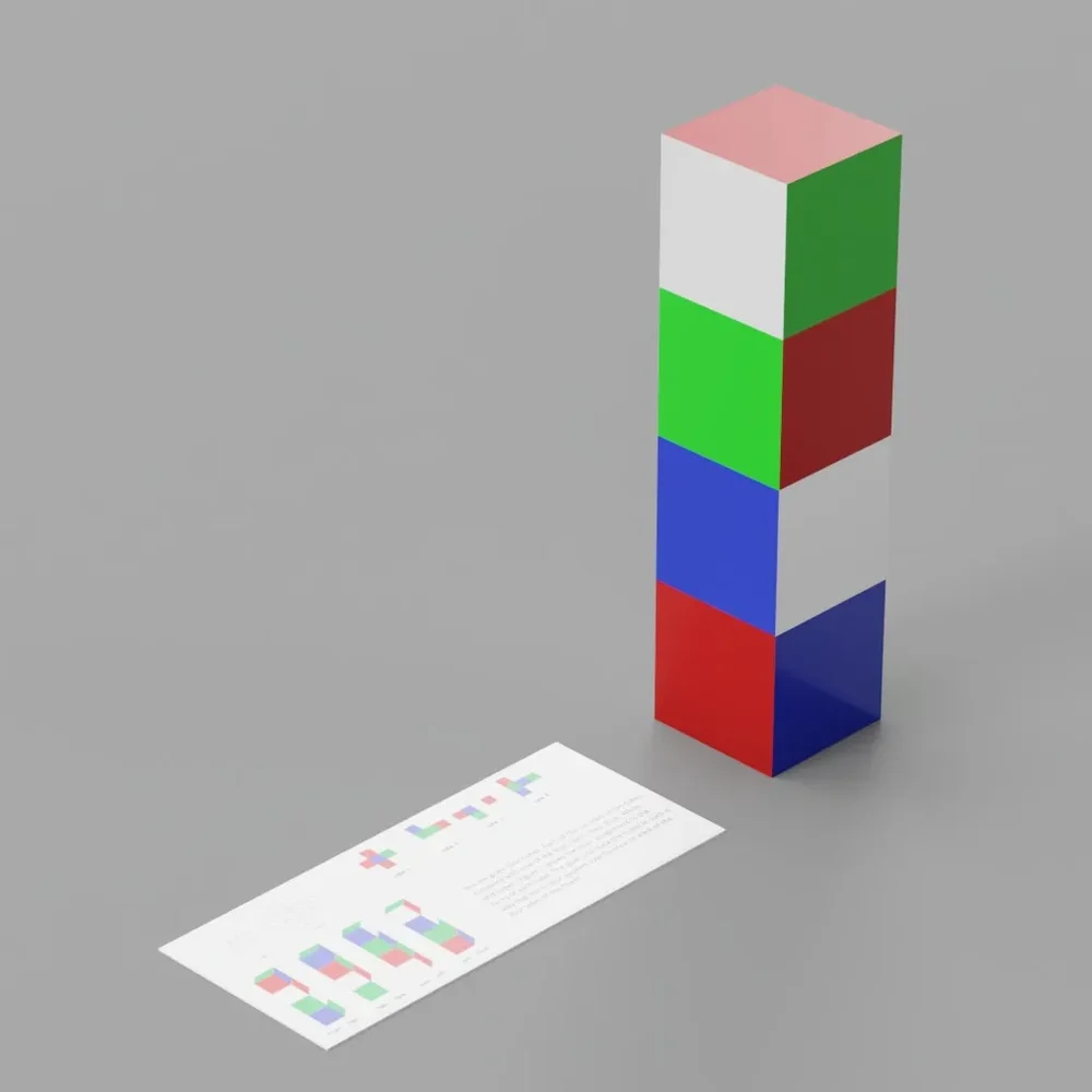Instant Insanity Puzzle