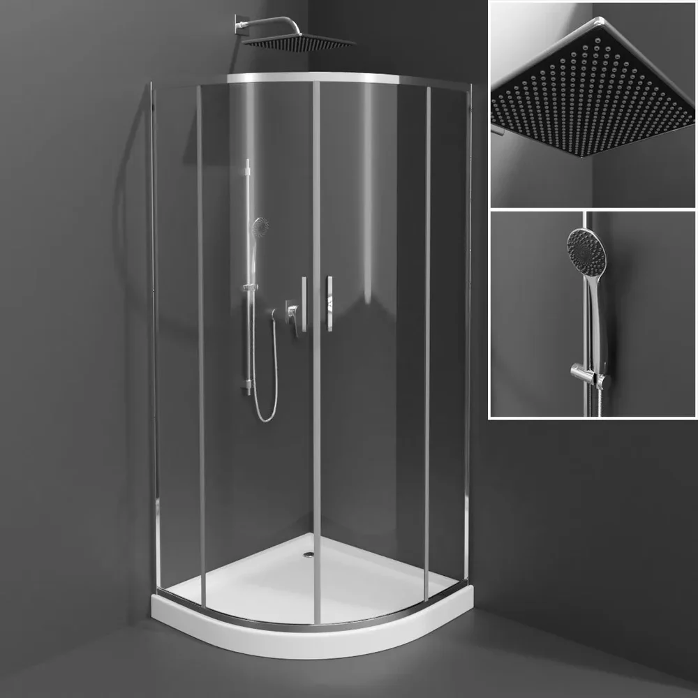 Corner Shower