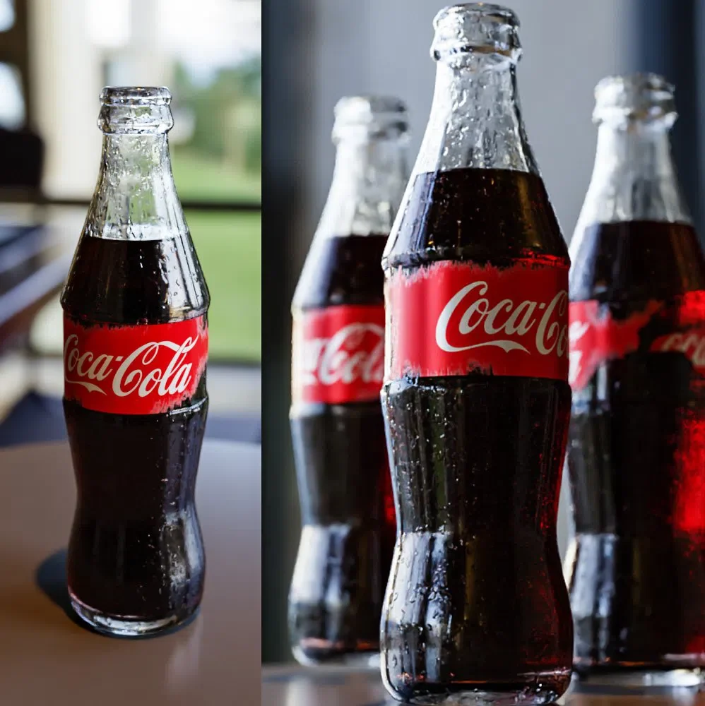 Cola Bottle Glass