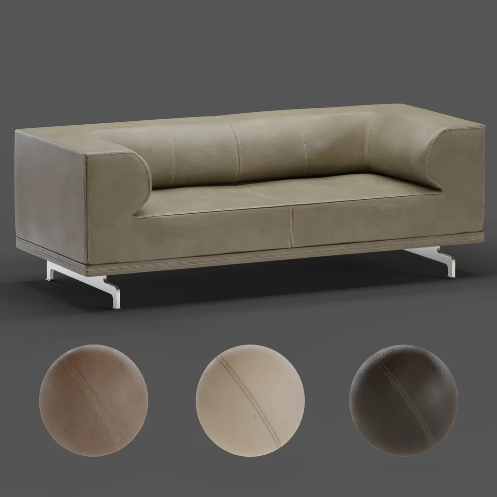 Delphi Sofa 4510 - Nubuck Leather