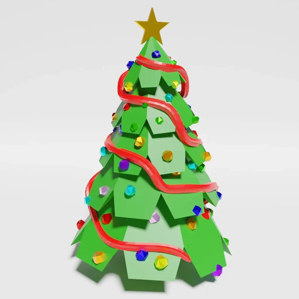 Low Poly Christmas Tree