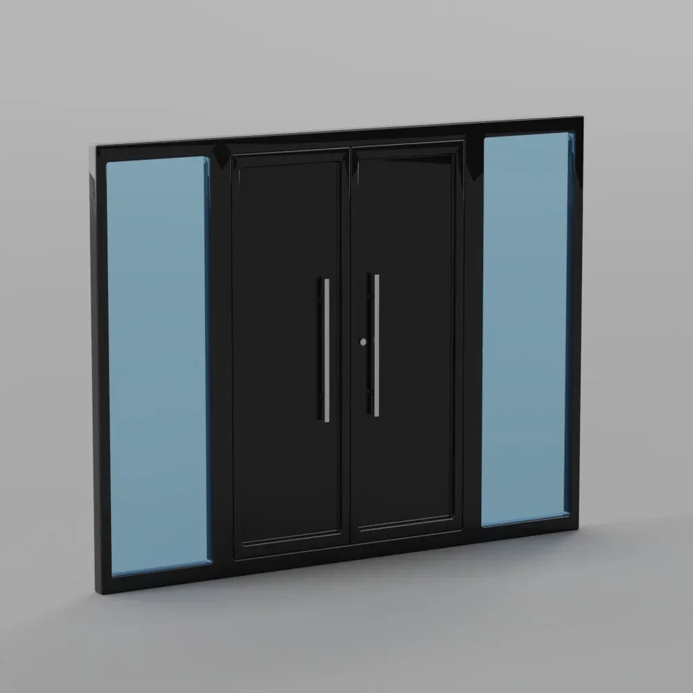 Modern Iron Residential Front Door