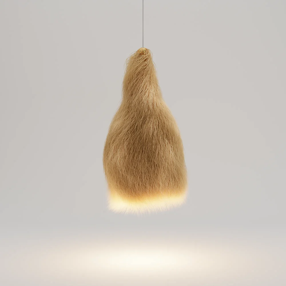 Fur Pendant Lamp