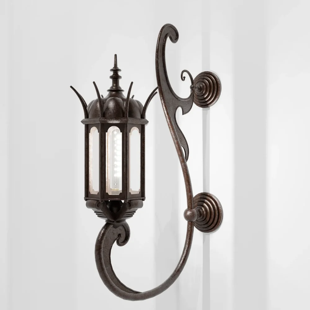 Lamp Al1593 On A Lamp Wall Mount