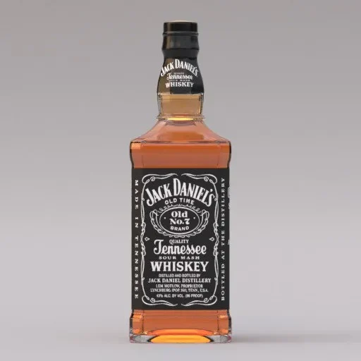 Jack Daniel's Whiskey Bottle