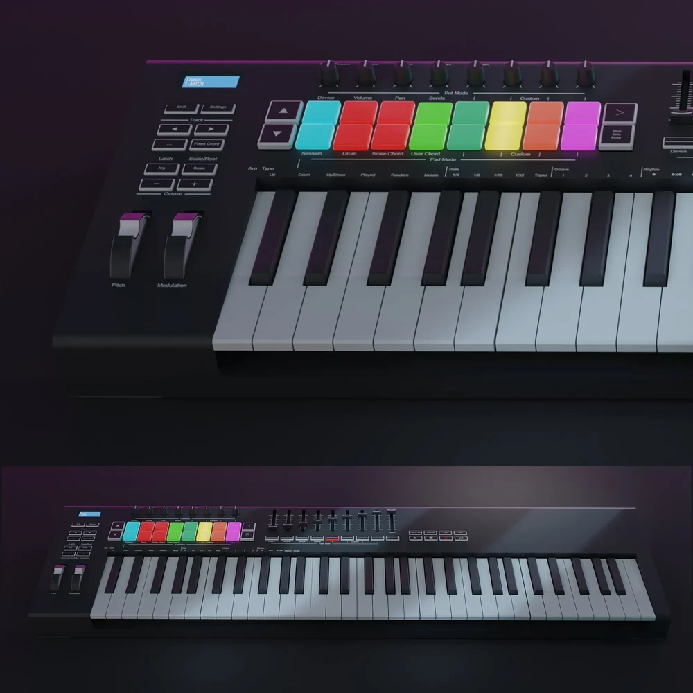 Piano Midi Launchkey Keys Novation