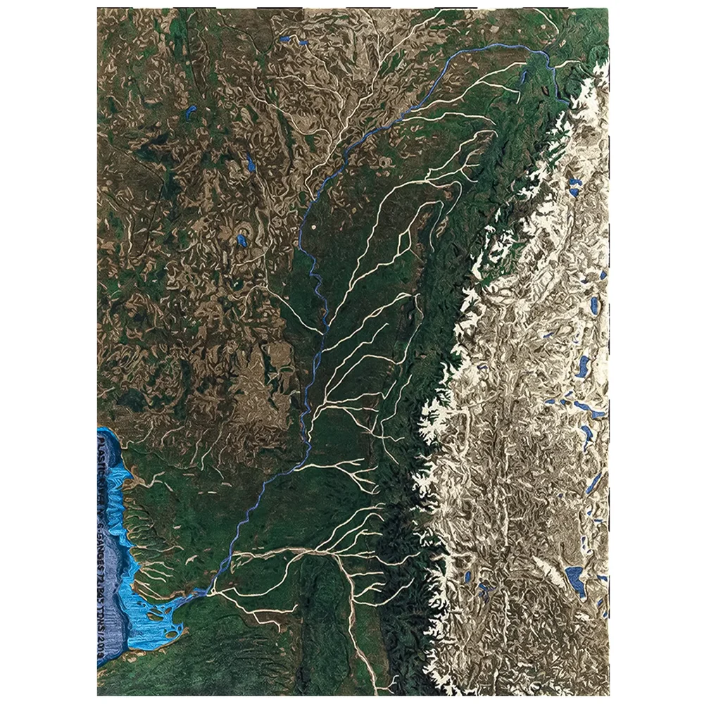 Plastic Rivers Rug
