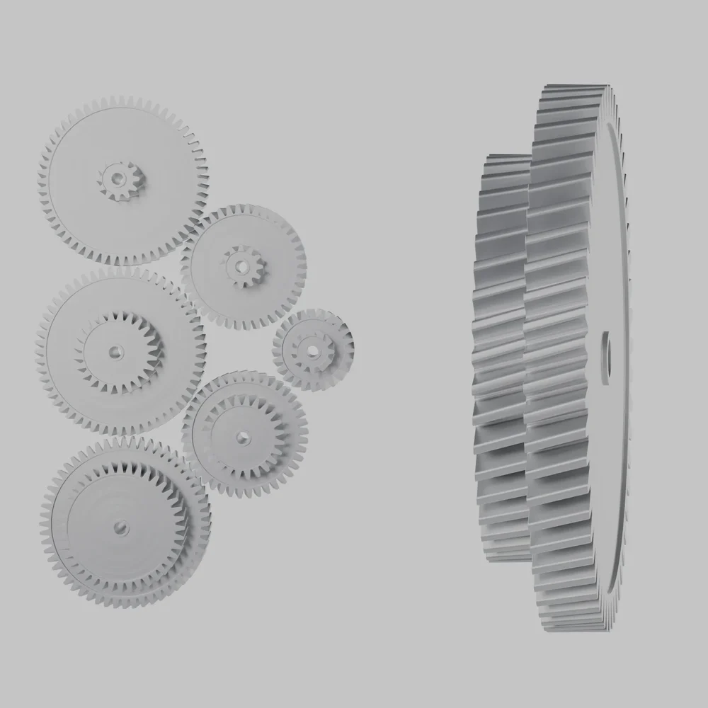 Compound Helical Gear Set