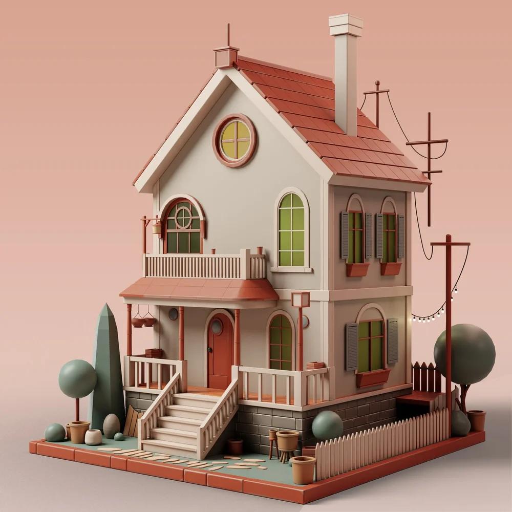 Stylized House 15