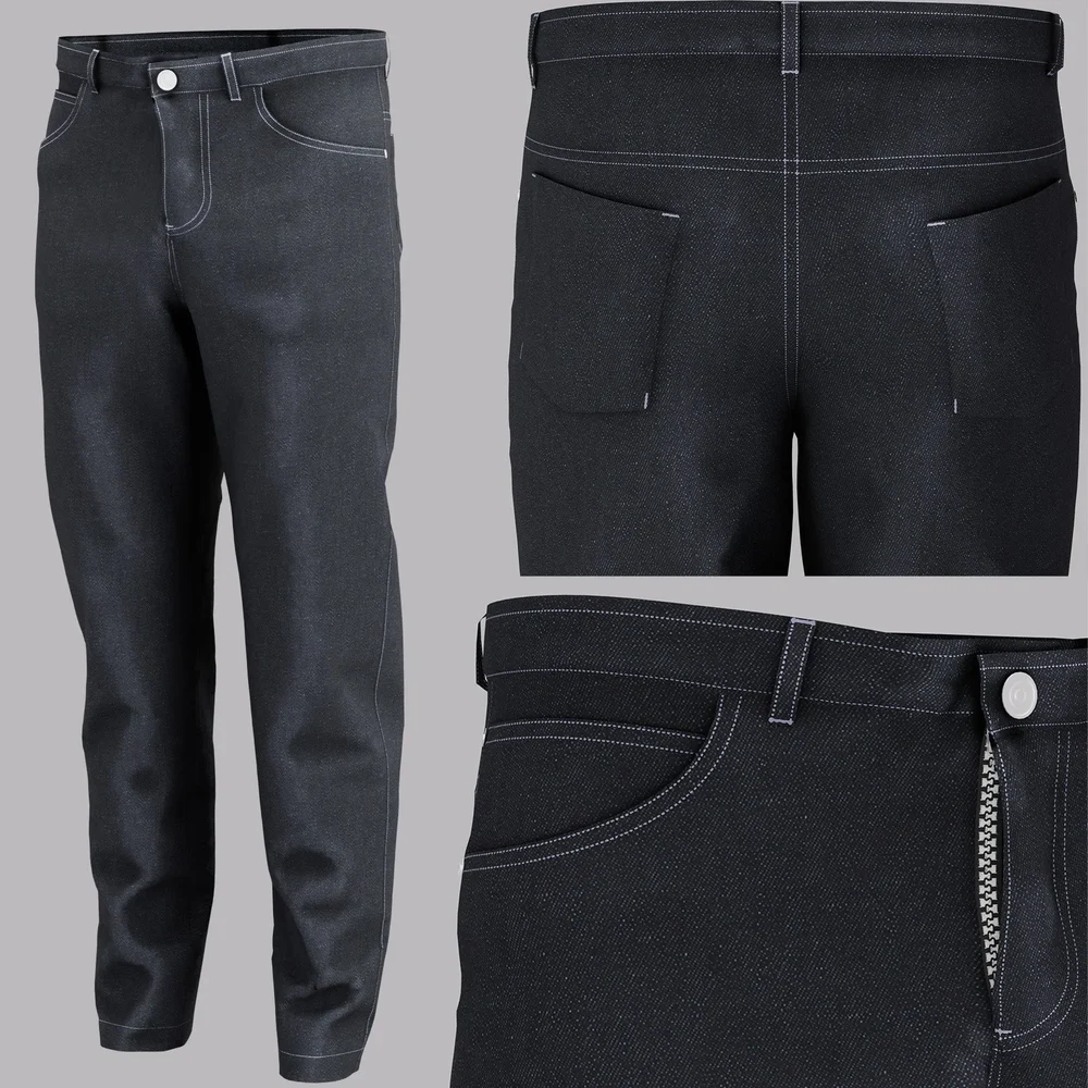 Basic Male Denim Jeans