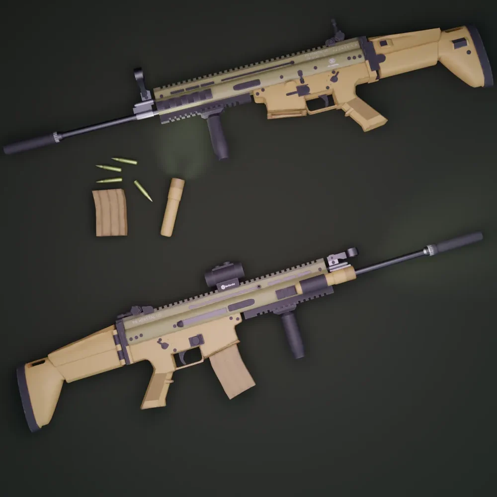 Us . Fn Scar L . Fk 16