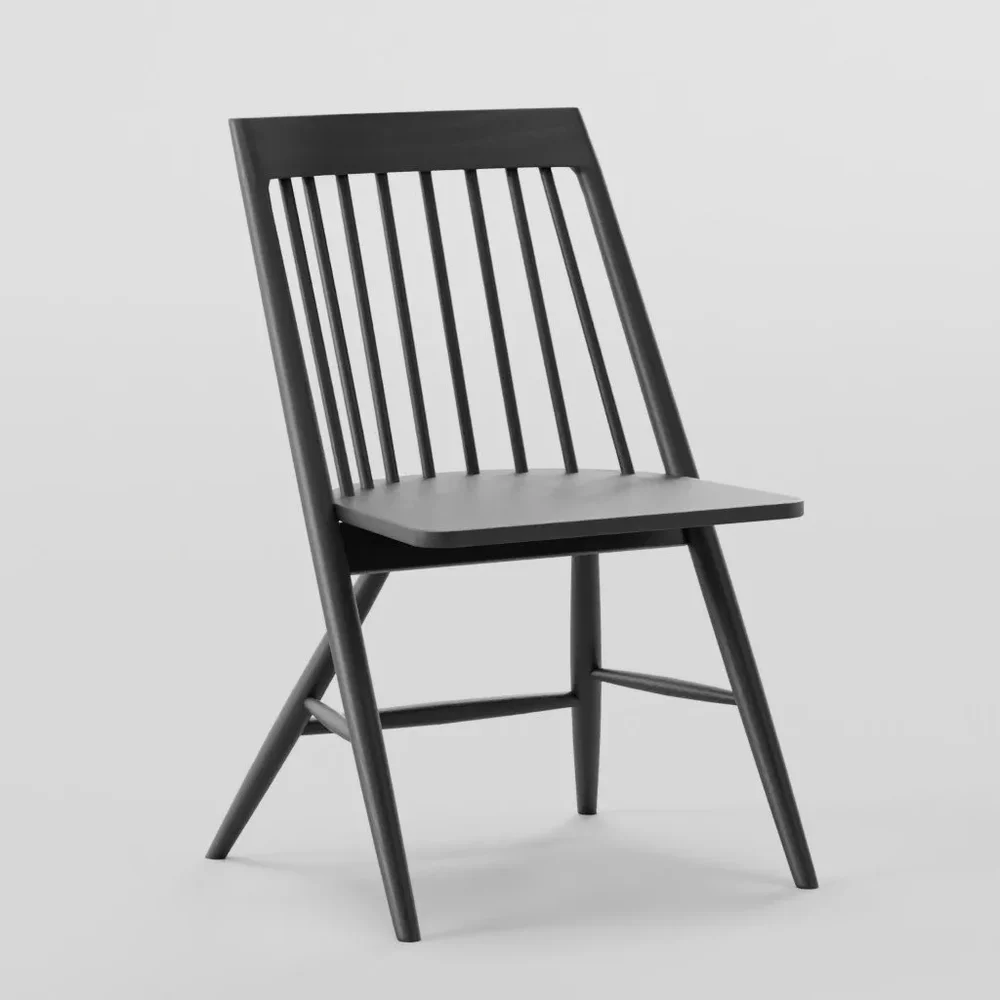 Black Wooden Chair
