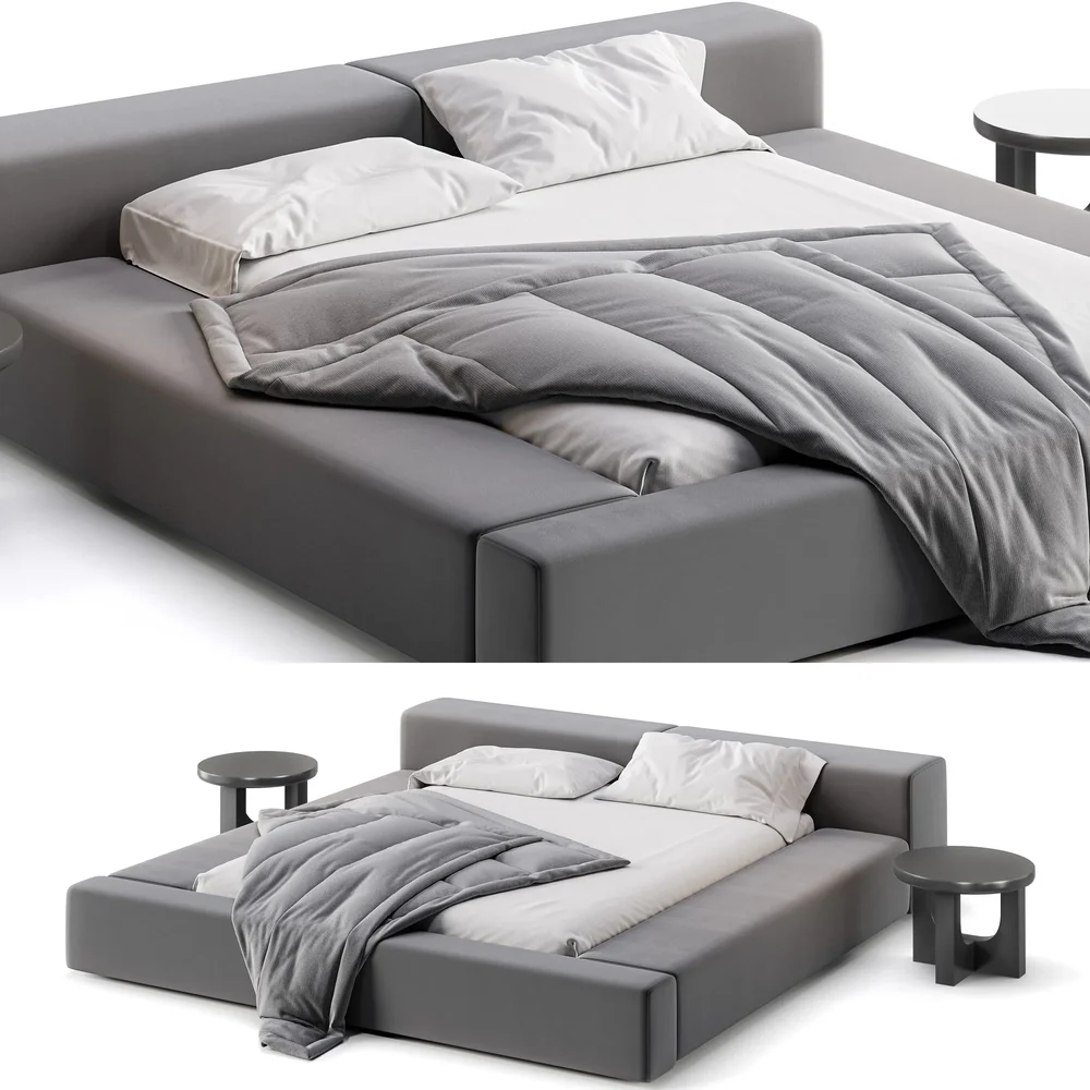 Bed Living Divani Extra Wall