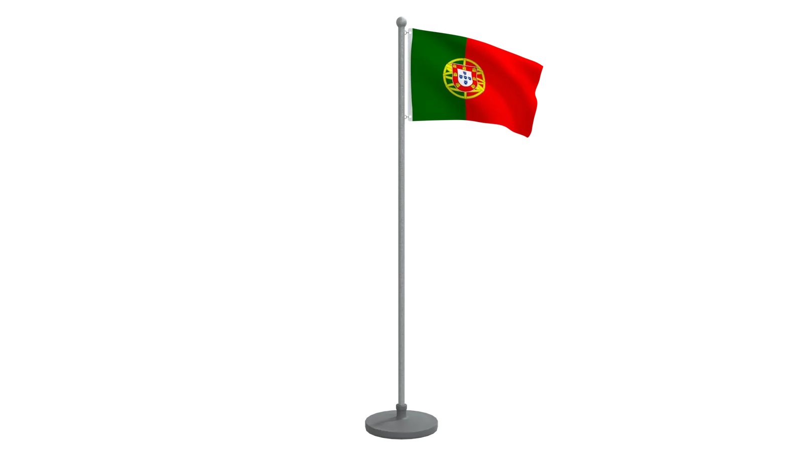 Animated Flag Of Portugal