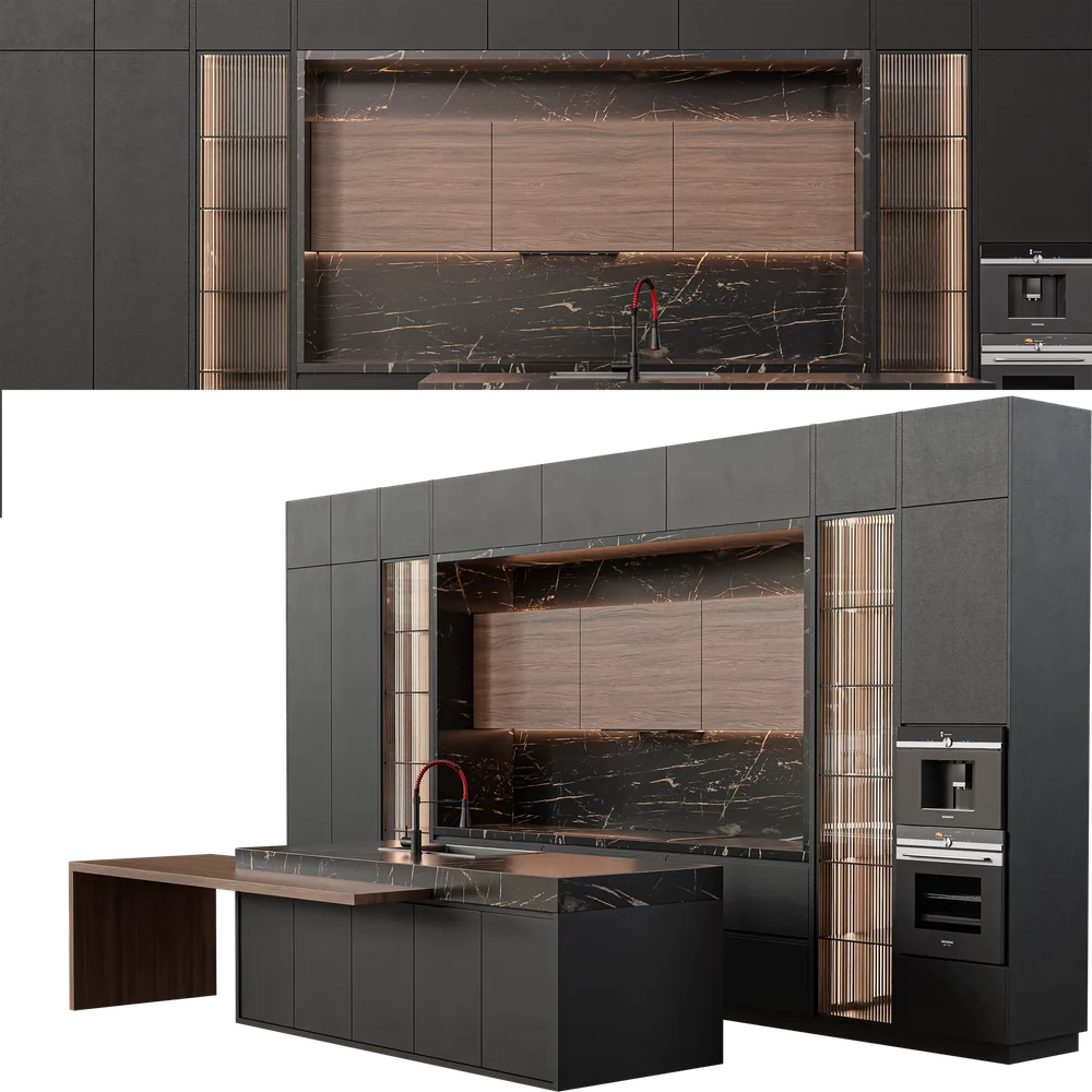 Kitchen Modern Black