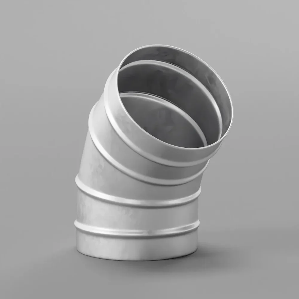45 Degree Vent Pipe Connector