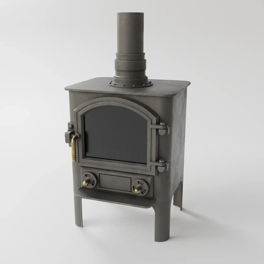 Rustic Wood Stove
