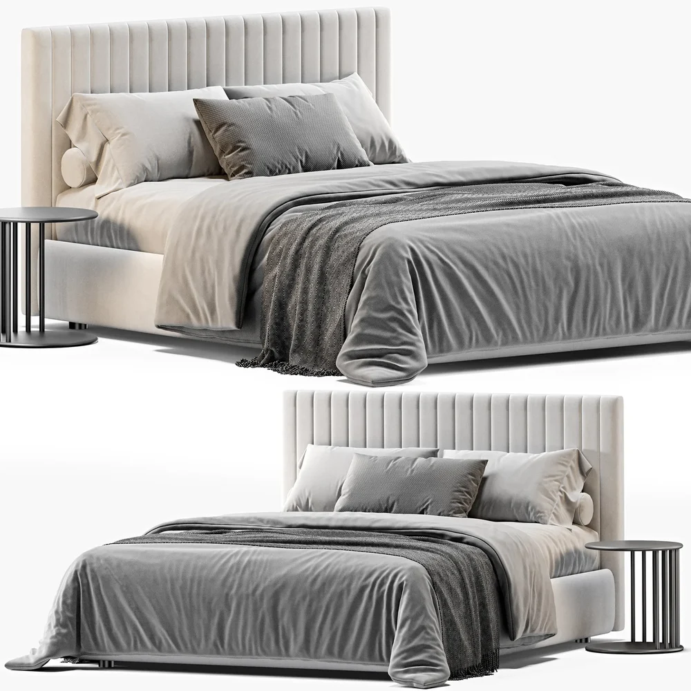 Bed Clay Maison By Bolzan Letti