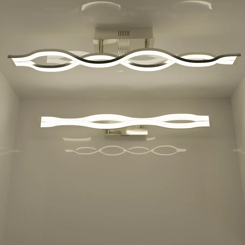 Ceiling Lamp - Double Wave