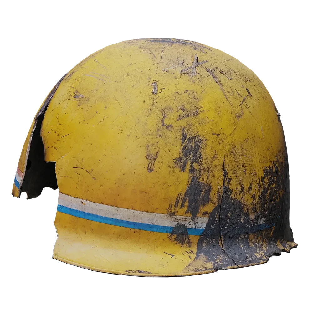 Scan Broken Hard Hat