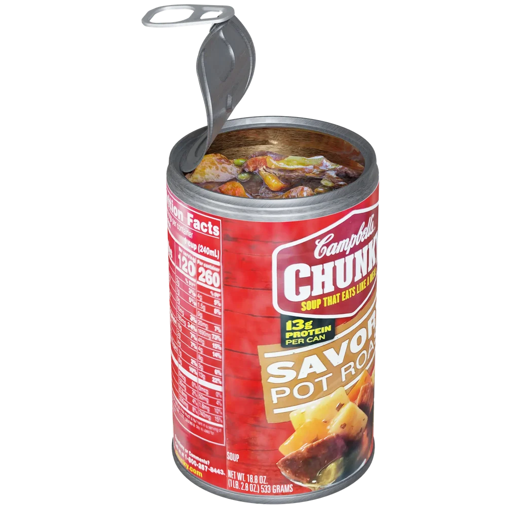 Open Can Of Soup