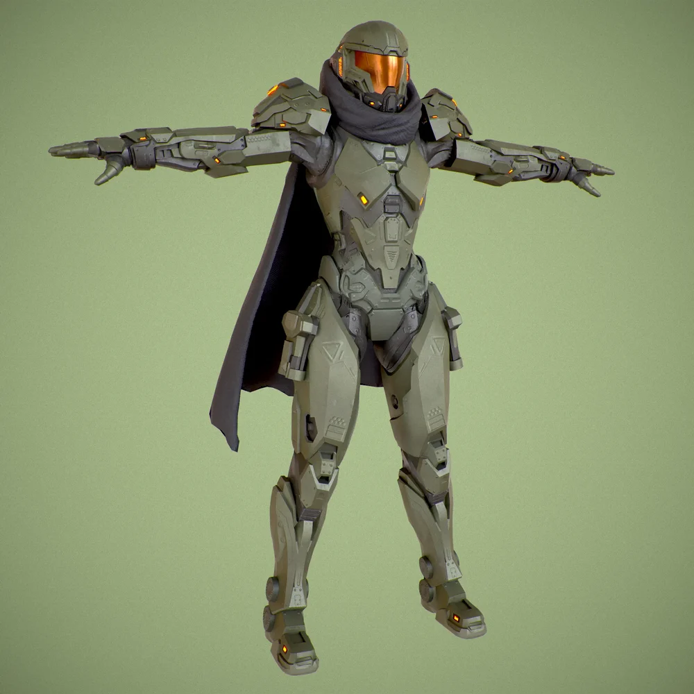 Sci-Fi Spartan Vanguard