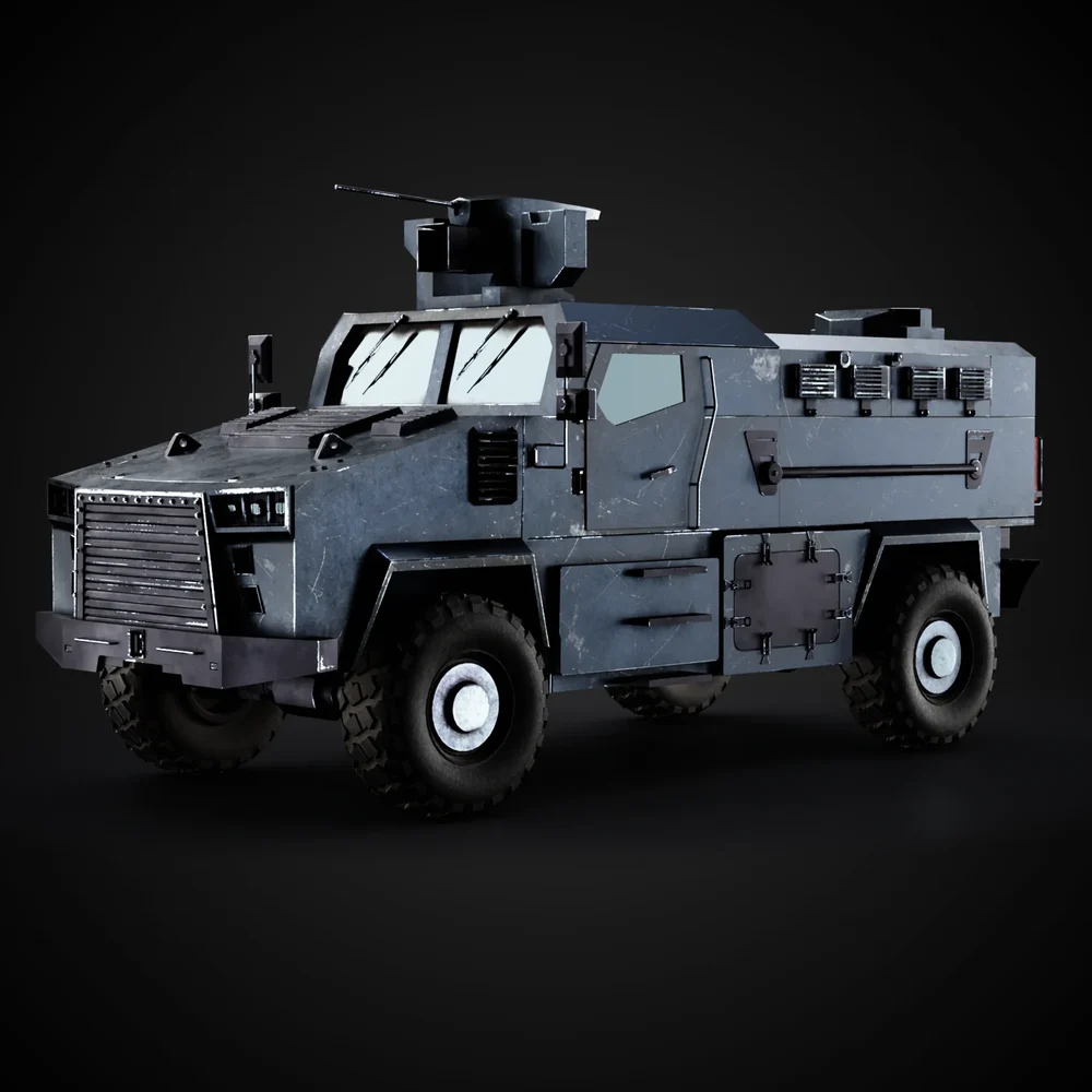 Em Military Vehicle