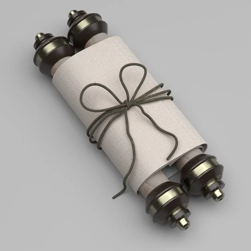 Tied Up Magic Scrolls Ribbon