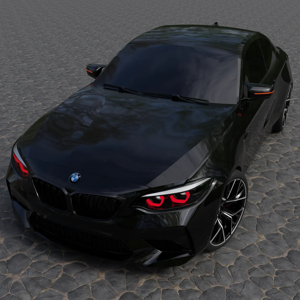 Bmw M2 Competition F87(Rigged)