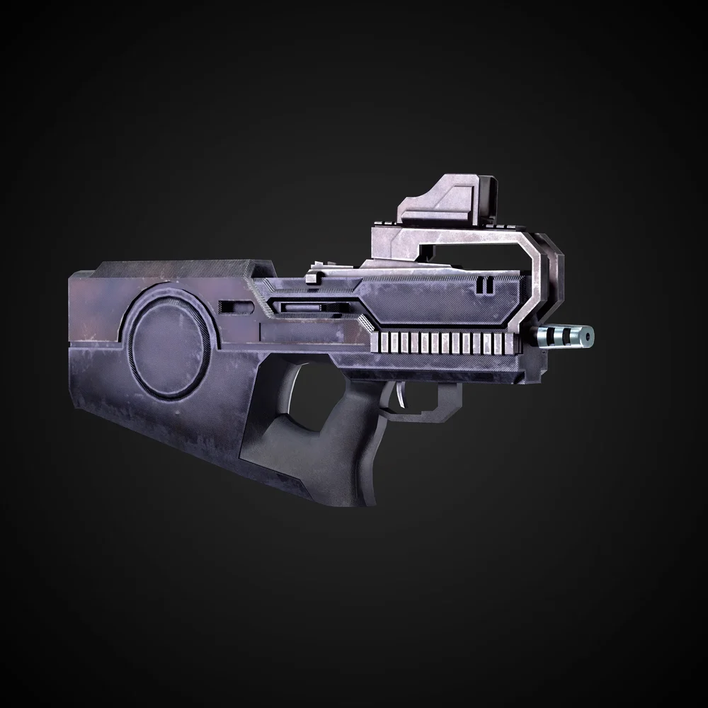 Sci-Fi Game-Ready Melee + 4k Textures | Blenderkit Series