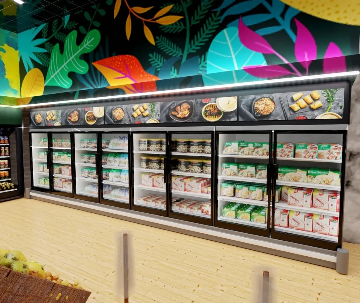 Refrigerator Display Retail