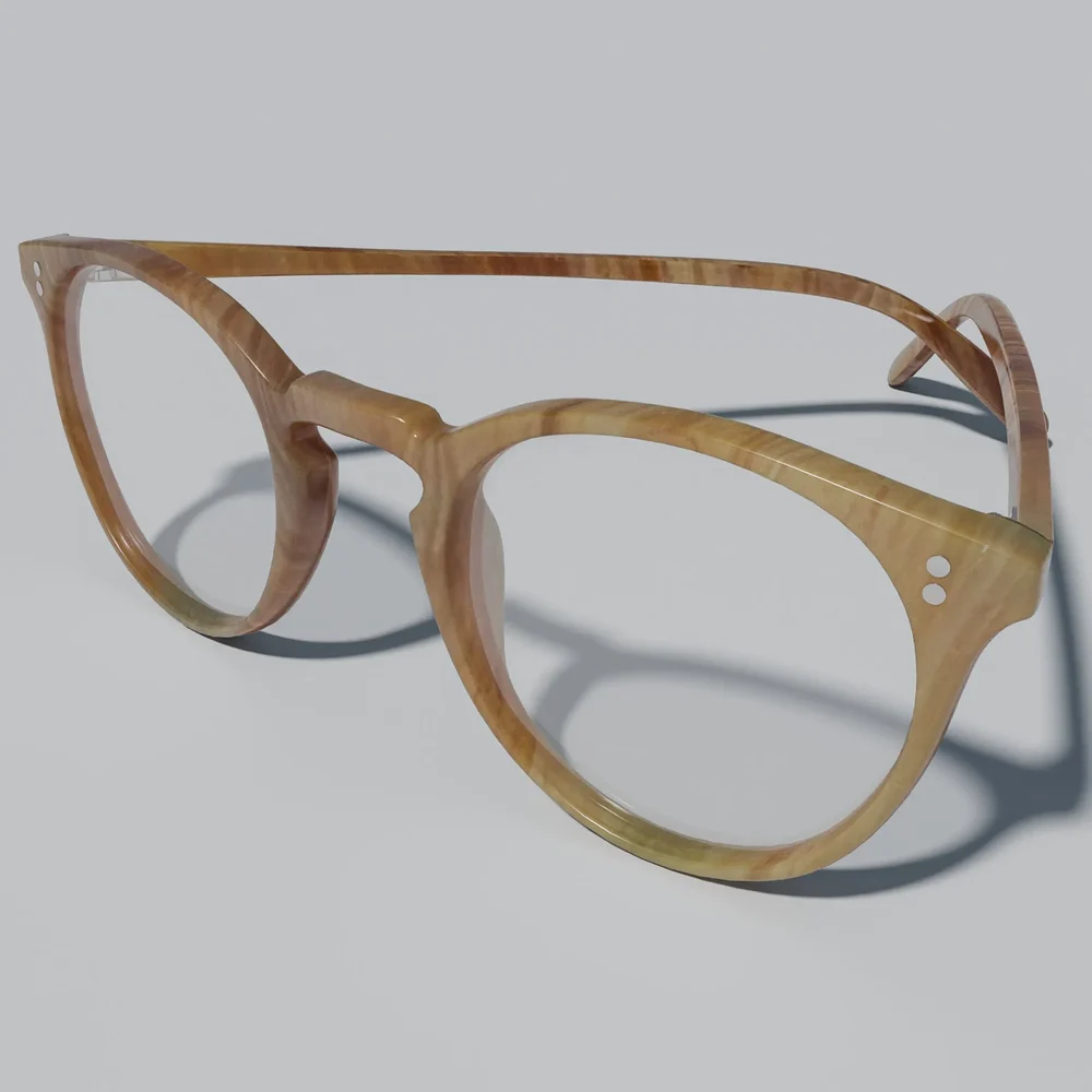 Glasses Horn-Rimmed