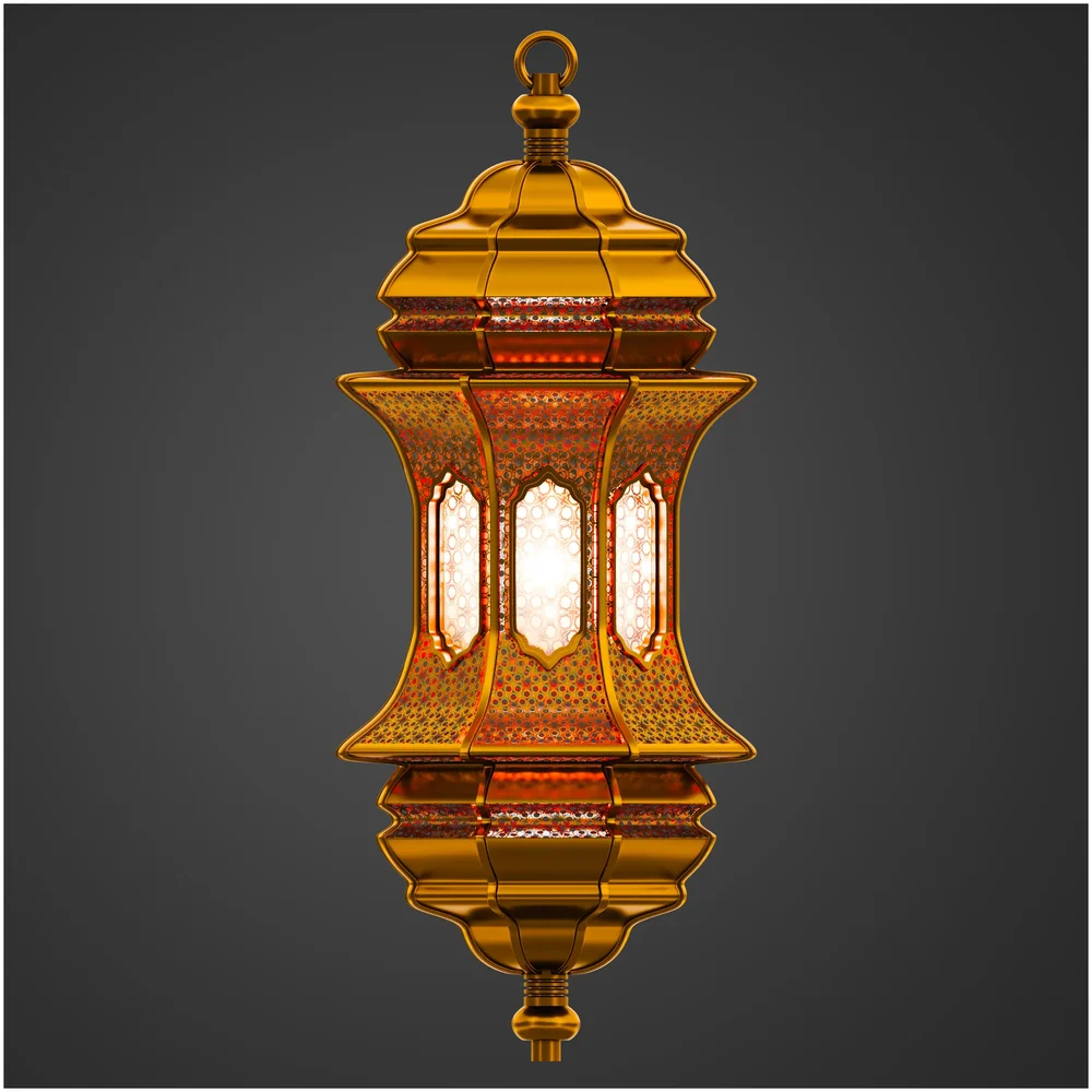 Realistic Ramadan Lantern