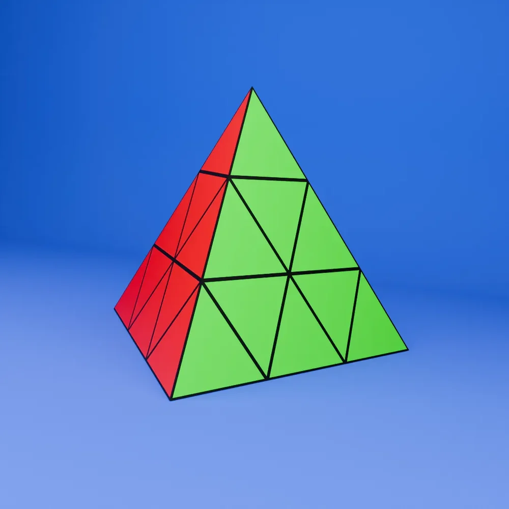 Rubik's Pyramid Puzzle