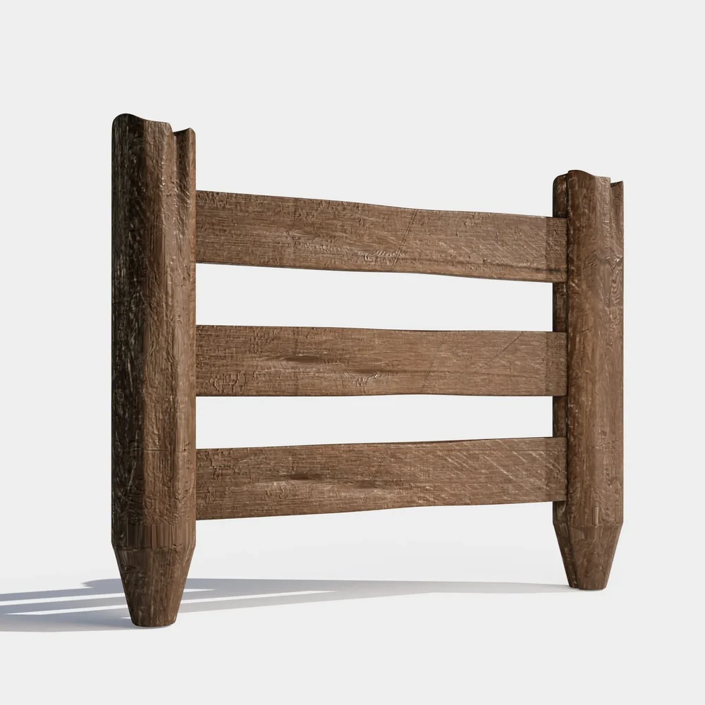 Wood Fence 3