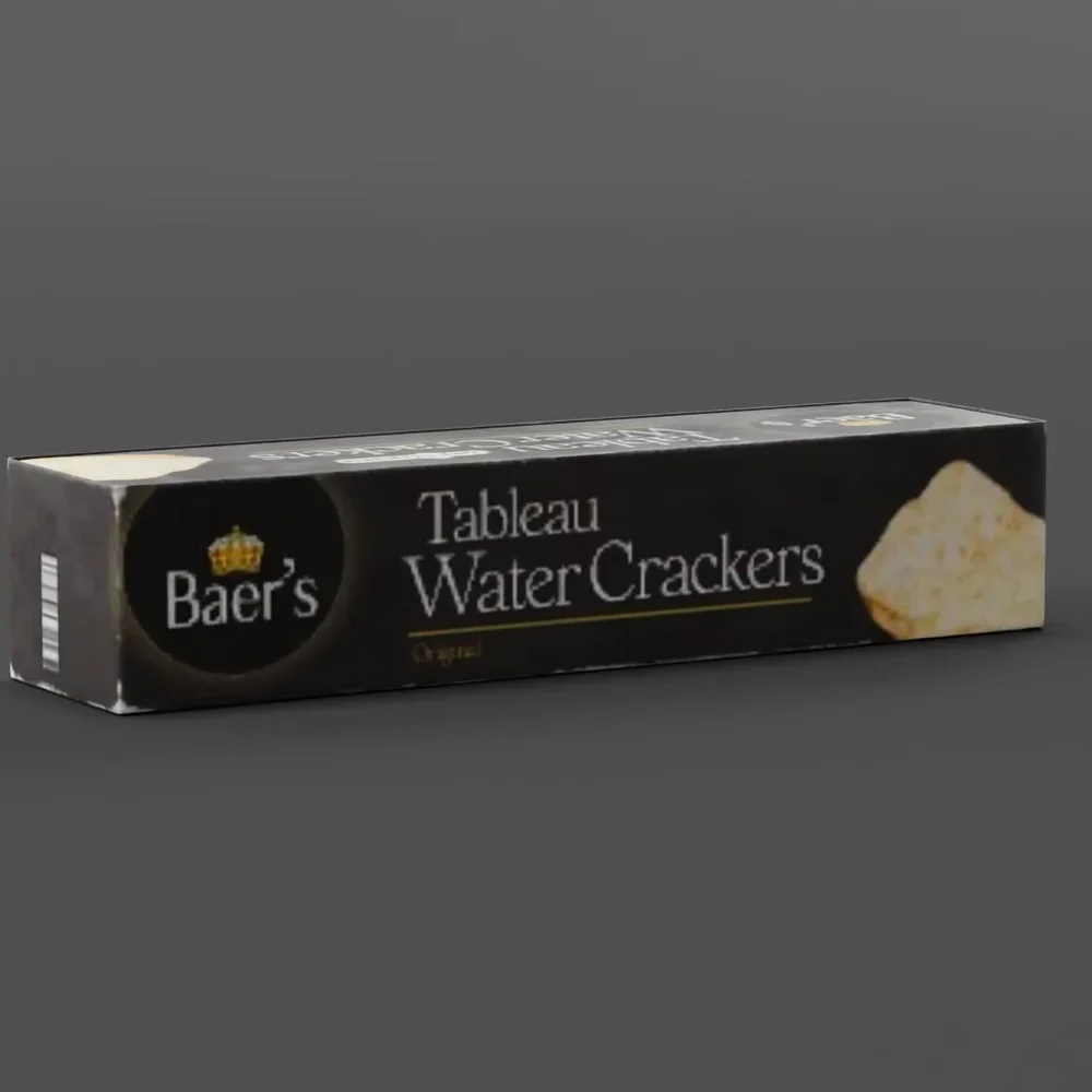 Water Crackers Box