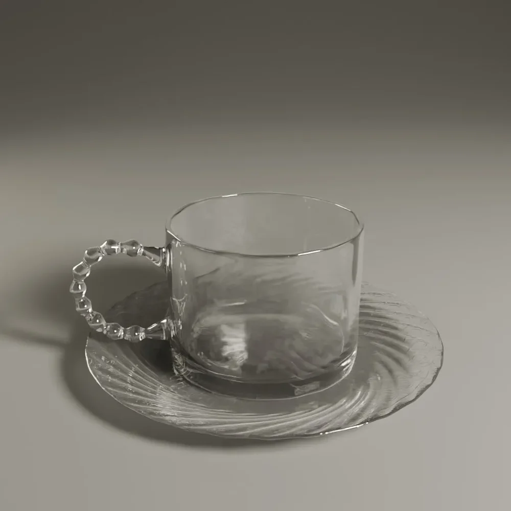 Glass And Saucer
