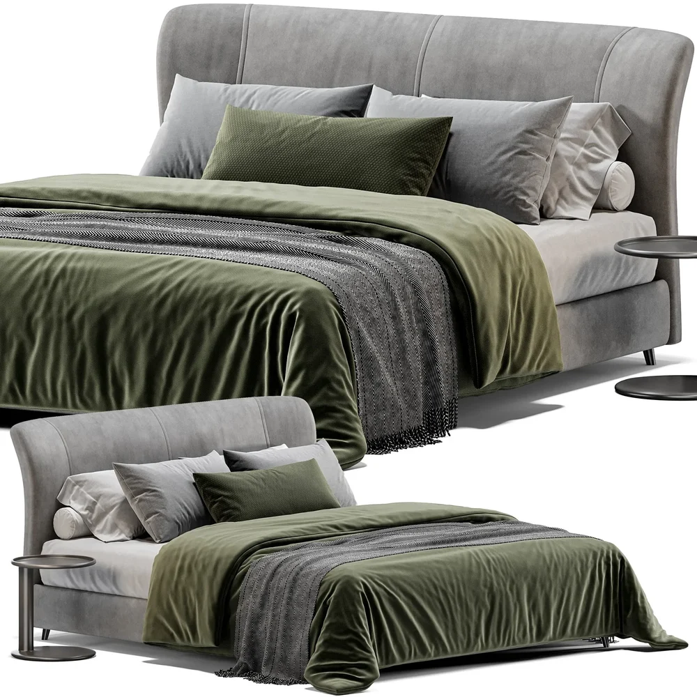 Bed Double Twils Calvin