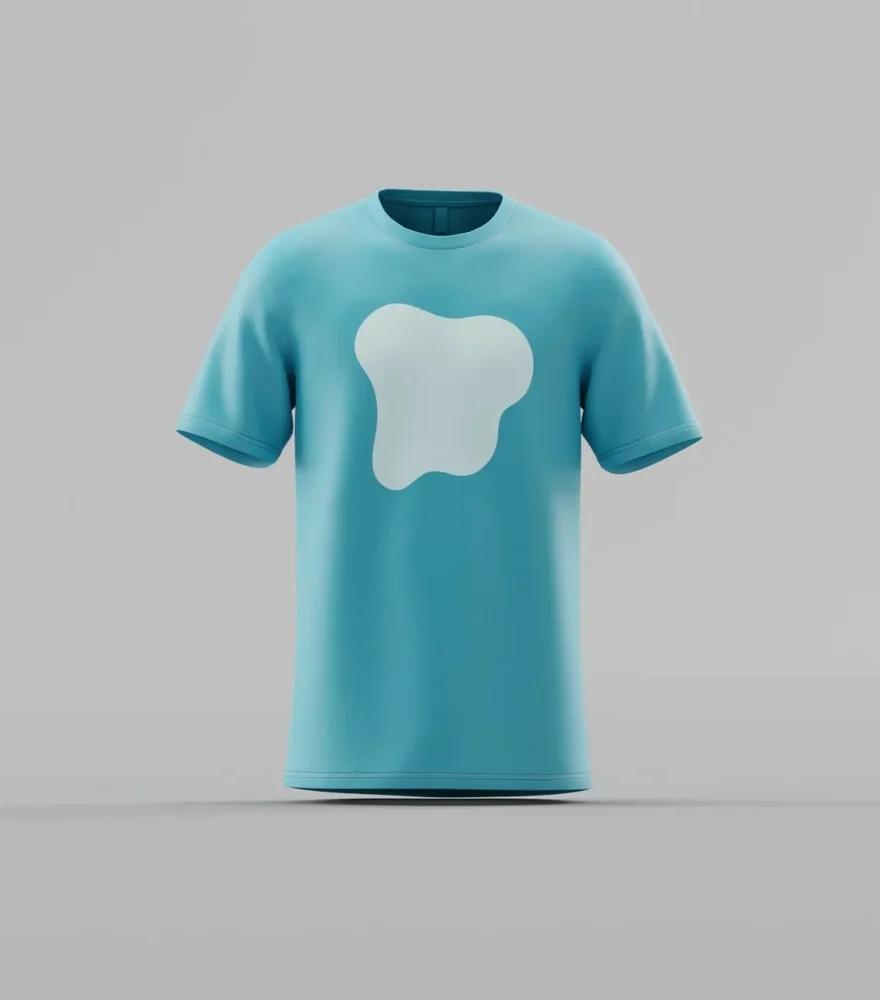 Abstract Blob Graphic T-Shirt