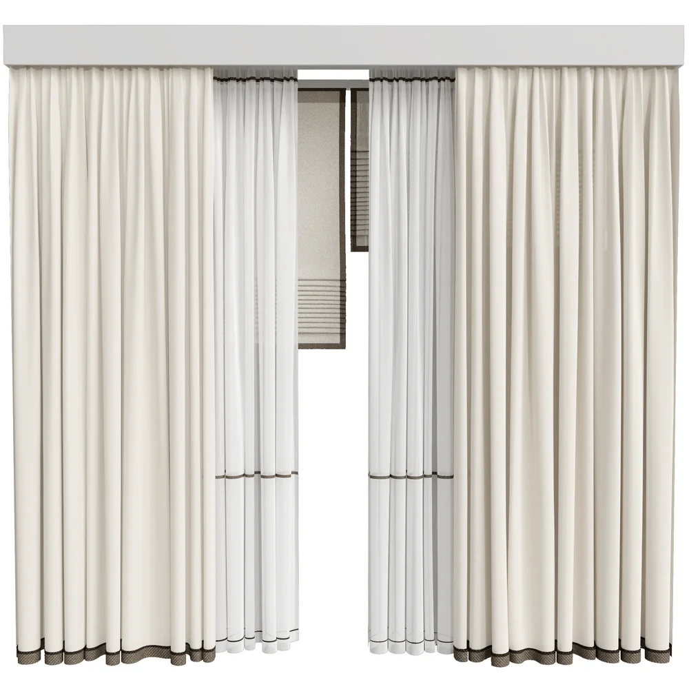 Mi Silk And Cotton Curtain Set