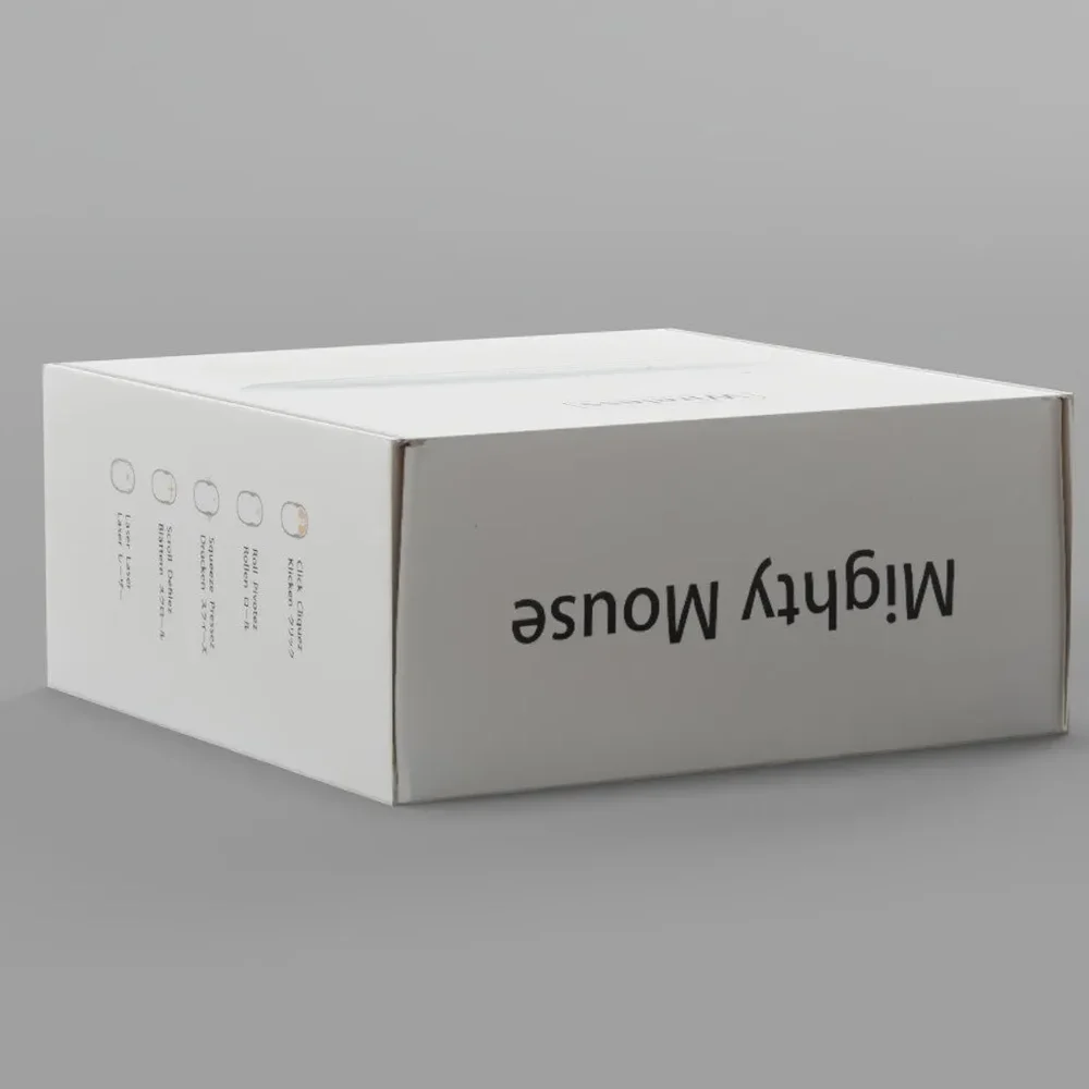 Mighty Mouse Apple Cardboard Box