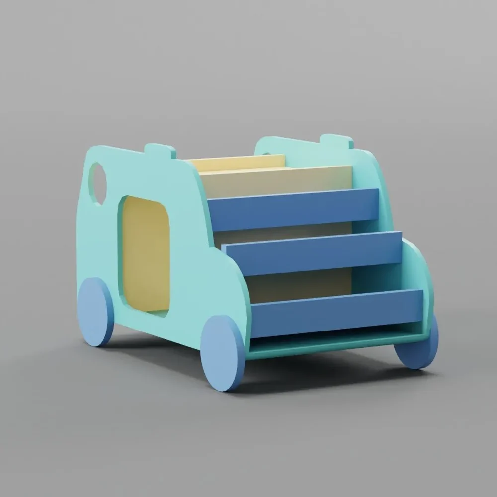 Stylized Book Shelf